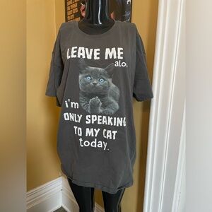Women’s “ Crazy Cat Lady “ T- Shirt ( XL )